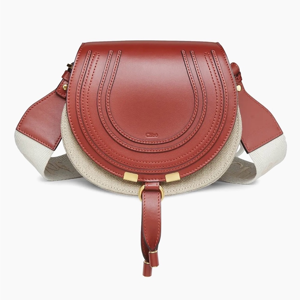 Chloe Marci Crossbody Bag with Gold Hardware new authentic